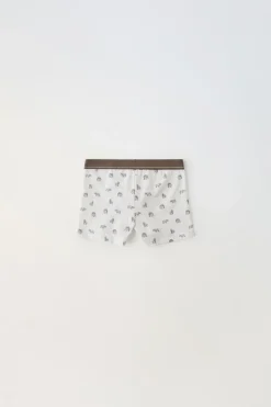 Niños ZARA 6 - 14 Años·Ropa Interior / Calcetines<6-14 AÑOS / PACK CINCO BÓXERS ESTAMPADO ANIMALES