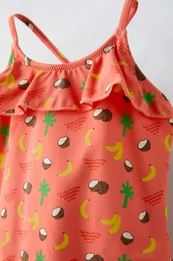 Niños ZARA 1½ - 6 Años·Accesorios<2-6 AÑOS/ BAÑADOR VOLANTE PLAYITA