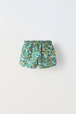 Niños ZARA 6 - 14 Años·Accesorios<6-14 AÑOS/ BERMUDA BAÑO PALMERAS