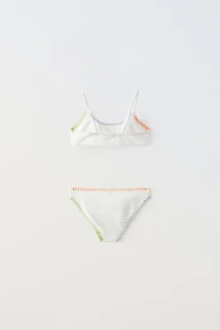 Niños ZARA 6 - 14 Años·Accesorios<6-14 AÑOS/ BIKINI ACABADOS CONTRASTE