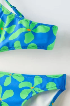 Niños ZARA 6 - 14 Años·Accesorios<6-14 AÑOS /BIKINI ASIMÉTRICO FLORES