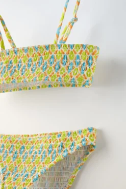 Niños ZARA 6 - 14 Años·Accesorios<6-14 AÑOS/ BIKINI ESTAMPADO GOMAS