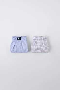 Niños ZARA 6 - 14 Años·Ropa Interior / Calcetines<6-14 AÑOS/ PACK DOS BÓXER