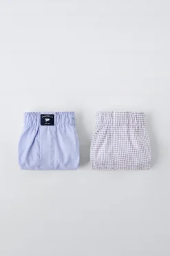 Niños ZARA 6 - 14 Años·Ropa Interior / Calcetines<6-14 AÑOS/ PACK DOS BÓXER