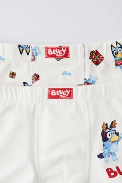 Niños ZARA 1½ - 6 Años·Licencias|1½ - 6 Años·Ropa Interior / Calcetines<3-6 AÑOS/ PACK DOS BÓXER BLUEY © LUDO STUDIO