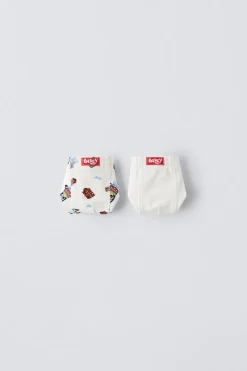Niños ZARA 1½ - 6 Años·Licencias|1½ - 6 Años·Ropa Interior / Calcetines<3-6 AÑOS/ PACK DOS BÓXER BLUEY © LUDO STUDIO