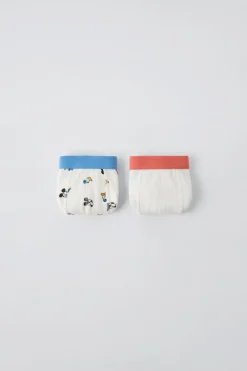 Niños ZARA 1½ - 6 Años·Licencias|1½ - 6 Años·Ropa Interior / Calcetines<3-6 AÑOS/ PACK DOS BÓXER MICKEY MOUSE AND FRIENDS © DISNEY