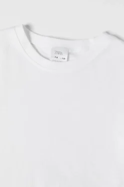 Niños ZARA 6 - 14 Años·Camisetas|6 - 14 Años·Ropa Interior / Calcetines<6-14 AÑOS/ PACK DOS CAMISETAS BÁSICAS