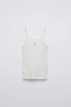 Niños ZARA 6 - 14 Años·Ropa Interior / Calcetines<6-14 AÑOS/ PACK DOS CAMISETAS POINTELLE OSITOS