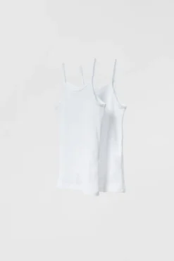 Niños ZARA 6 - 14 Años·Camisetas|6 - 14 Años·Ropa Interior / Calcetines<6-14 AÑOS/ PACK DOS CAMISETAS TIRANTES