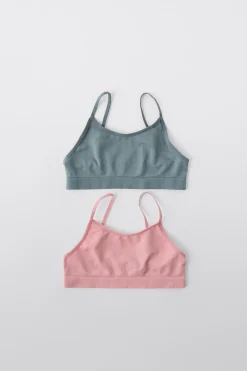 Niños ZARA 6 - 14 Años·Ropa Interior / Calcetines<8-14 AÑOS/ PACK DOS TOPS SEAMLESS