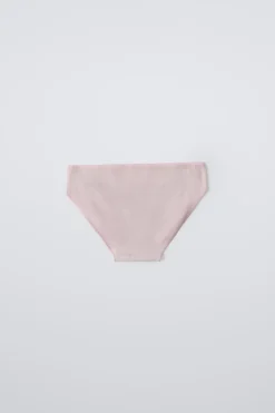 Niños ZARA 6 - 14 Años·Ropa Interior / Calcetines<6-14 AÑOS/ PACK SEIS BRAGUITAS STRASS