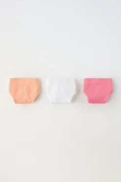 Niños ZARA 6 - 14 Años·Ropa Interior / Calcetines<8-14 AÑOS/ PACK TRES BRAGUITAS SEAMLESS