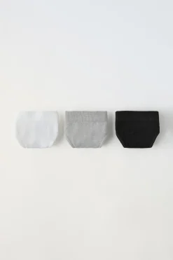 Niños ZARA 6 - 14 Años·Ropa Interior / Calcetines<8-14 AÑOS/ PACK TRES BRAGUITAS SEAMLESS