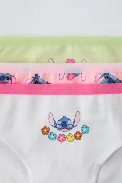 Niños ZARA 6 - 14 Años·Ropa Interior / Calcetines<6-14 AÑOS/ PACK TRES BRAGUITAS LILO & STITCH © DISNEY