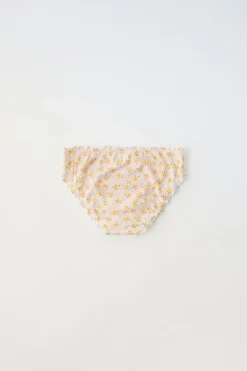 Niños ZARA 6 - 14 Años·Ropa Interior / Calcetines<6-14 AÑOS/ PACK TRES BRAGUITAS ESTAMPADO BOHO