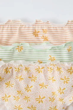 Niños ZARA 6 - 14 Años·Ropa Interior / Calcetines<6-14 AÑOS/ PACK TRES BRAGUITAS ESTAMPADO BOHO