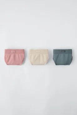 Niños ZARA 6 - 14 Años·Ropa Interior / Calcetines<8-14 AÑOS/ PACK TRES BRAGUITAS SEAMLESS