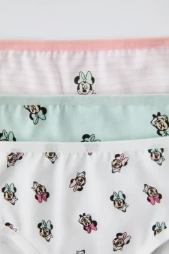 Niños ZARA 1½ - 6 Años·Licencias|1½ - 6 Años·Ropa Interior / Calcetines<2-6 AÑOS/ PACK TRES BRAGUITAS MINNIE MOUSE © DISNEY