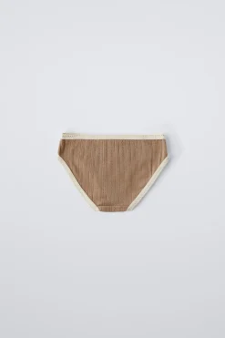 Niños ZARA 6 - 14 Años·Ropa Interior / Calcetines<6-14 AÑOS/ PACK TRES BRAGUITAS POINTELLE OSOS