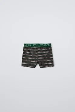 Niños ZARA 6 - 14 Años·Ropa Interior / Calcetines<6-14 AÑOS/ PACK TRES BÓXER PAPÁ NOEL Y ARBOLITOS