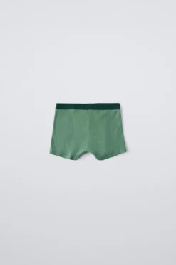 Niños ZARA 6 - 14 Años·Ropa Interior / Calcetines<6-14 AÑOS/ PACK TRES BÓXER RIB ETIQUETA