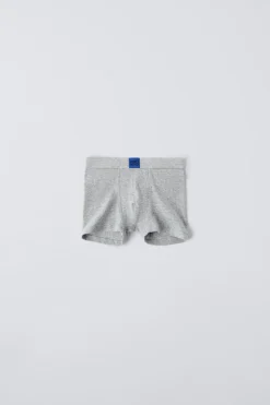 Niños ZARA 6 - 14 Años·Ropa Interior / Calcetines<6-14 AÑOS/ PACK TRES BÓXER RIB ETIQUETA