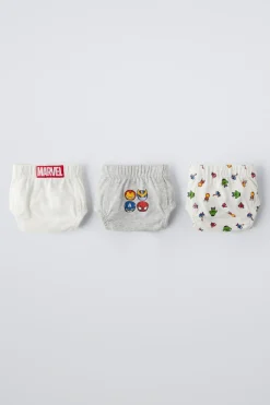 Niños ZARA 1½ - 6 Años·Licencias|1½ - 6 Años·Ropa Interior / Calcetines<2-6 AÑOS/ PACK TRES SLIPS AVENGERS © MARVEL