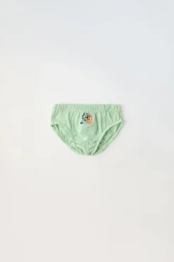 Niños ZARA 1½ - 6 Años·Licencias|1½ - 6 Años·Ropa Interior / Calcetines<2-6 AÑOS/ PACK TRES SLIPS BLUEY © LUDO STUDIO