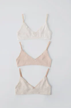 Niños ZARA 6 - 14 Años·Ropa Interior / Calcetines<9-14 AÑOS/ PACK TRES TOPS ESTAMPADO