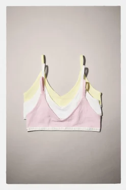 Niños ZARA 6 - 14 Años·Ropa Interior / Calcetines<9-14 AÑOS/ PACK TRES TOPS ESTRUCTURA Y FLORES