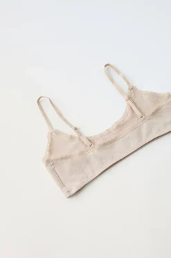 Niños ZARA 6 - 14 Años·Ropa Interior / Calcetines<9-14 AÑOS/ PACK TRES TOPS ESTRUCTURA