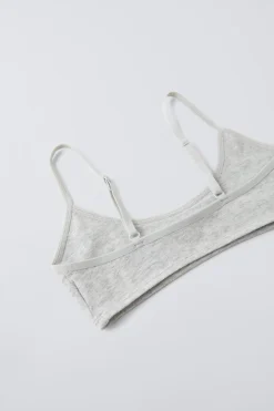 Niños ZARA 6 - 14 Años·Ropa Interior / Calcetines<9-14 AÑOS/ PACK TRES TOPS STRASS