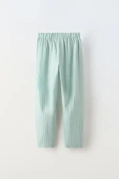 Niños ZARA 6 - 14 Años·Pijamas|6 - 14 Años·Pijamas<6-14 AÑOS/ PIJAMA CAMISETA Y PANTALÓN RAYAS