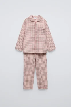 Niños ZARA 6 - 14 Años·Pijamas|6 - 14 Años·Pijamas<6-14 AÑOS/ PIJAMA CUADROS