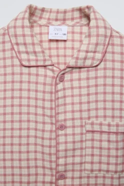 Niños ZARA 6 - 14 Años·Pijamas|6 - 14 Años·Pijamas<6-14 AÑOS/ PIJAMA CUADROS