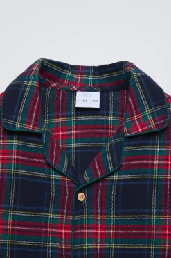 Niños ZARA 6 - 14 Años·Pijamas|6 - 14 Años·Pijamas<6-14 AÑOS/ PIJAMA CUADROS FRANELA