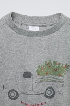 Niños ZARA 6 - 14 Años·Pijamas|6 - 14 Años·Pijamas<6-14 AÑOS/ PIJAMA CUADROS ÁRBOL