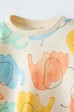 Niños ZARA 1½ - 6 Años·Pijamas|1½ - 6 Años·Pijamas<2-6 AÑOS/ PIJAMA ELEFANTES