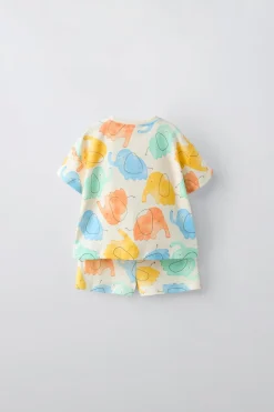 Niños ZARA 1½ - 6 Años·Pijamas|1½ - 6 Años·Pijamas<2-6 AÑOS/ PIJAMA ELEFANTES