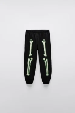 Niños ZARA 1½ - 6 Años·Pijamas|1½ - 6 Años·Pijamas<2-6 AÑOS/ PIJAMA ESQUELETO GLOW IN THE DARK