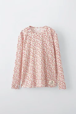 Niños ZARA 6 - 14 Años·Pijamas<6-14 AÑOS/ PIJAMA ESTAMPADO FLORES