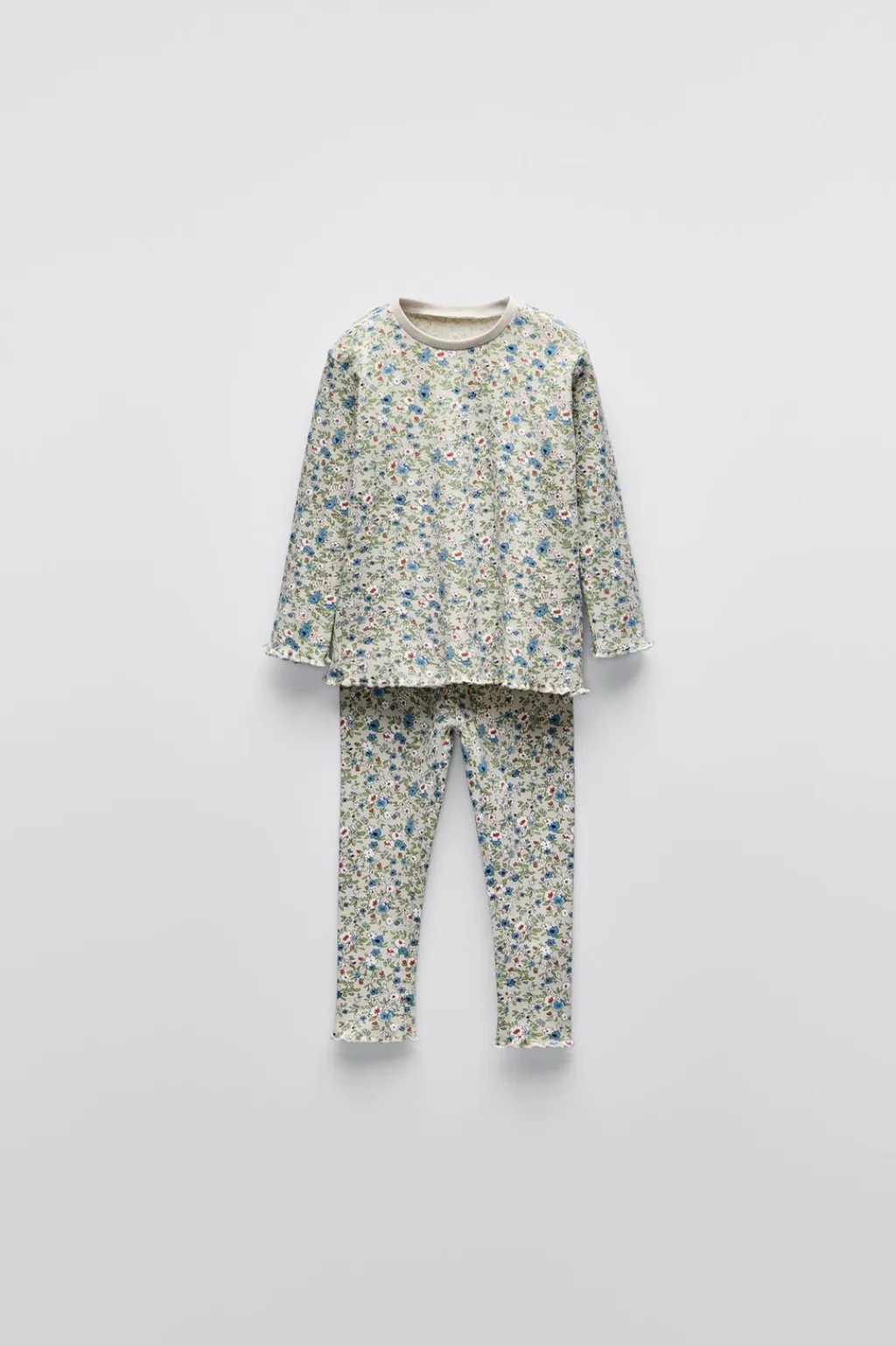 Niños ZARA 1½ - 6 Años·Pijamas<2-6 AÑOS/ PIJAMA FLORECITAS