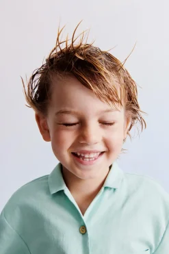 Niños ZARA 1½ - 6 Años·Pijamas|1½ - 6 Años·Pijamas<2-6 AÑOS/ PIJAMA LISO ETIQUETA