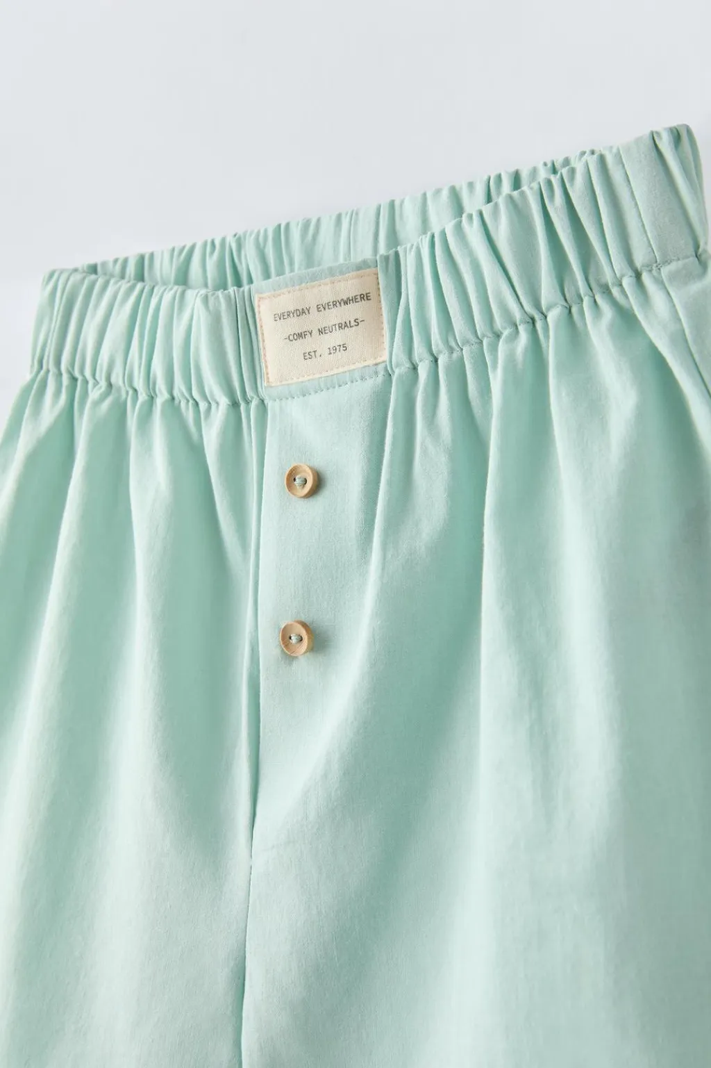 Niños ZARA 6 - 14 Años·Pijamas|6 - 14 Años·Pijamas<6-14 AÑOS/ PIJAMA LISO ETIQUETA