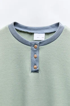 Niños ZARA 6 - 14 Años·Pijamas|6 - 14 Años·Pijamas<6-14 AÑOS/ PIJAMA LISO PANADERO