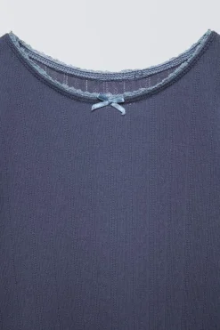 Niños ZARA 1½ - 6 Años·Pijamas|1½ - 6 Años·Pijamas<2-6 AÑOS/ PIJAMA LISO POINTELLE