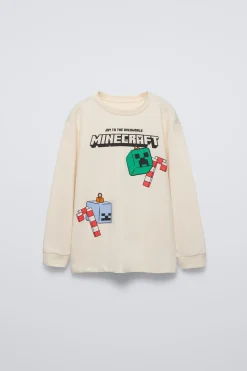 Niños ZARA 6 - 14 Años·Pijamas|6 - 14 Años·Pijamas<6-14 AÑOS/ PIJAMA MINECRAFT © MOJANG AB. ™