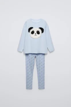 Niños ZARA 6 - 14 Años·Pijamas<6-14 AÑOS/ PIJAMA OSO PANDA