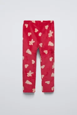 Niños ZARA 6 - 14 Años·Pijamas<6-14 AÑOS/ PIJAMA POLAR GALLETA CORAZÓN